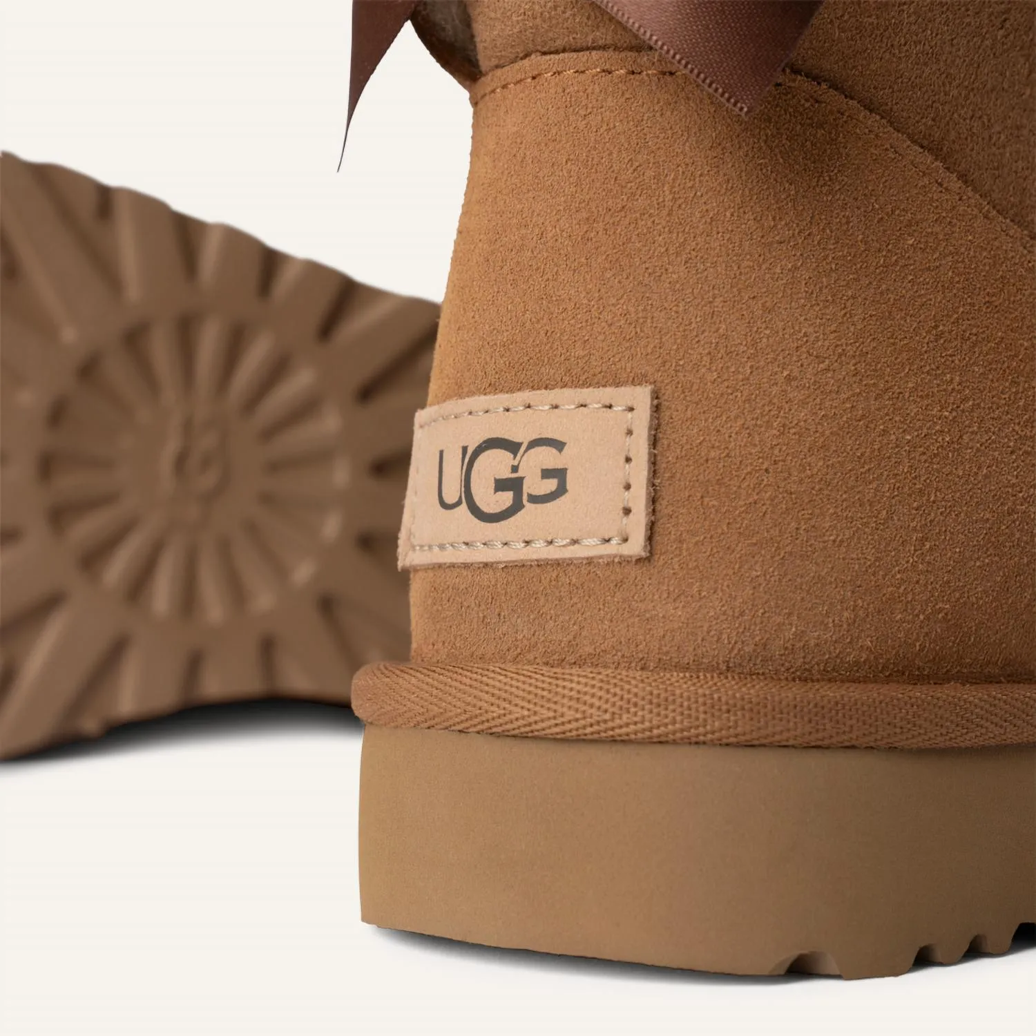 Women's Mini Bailey Bow Ii Booties In Chestnut