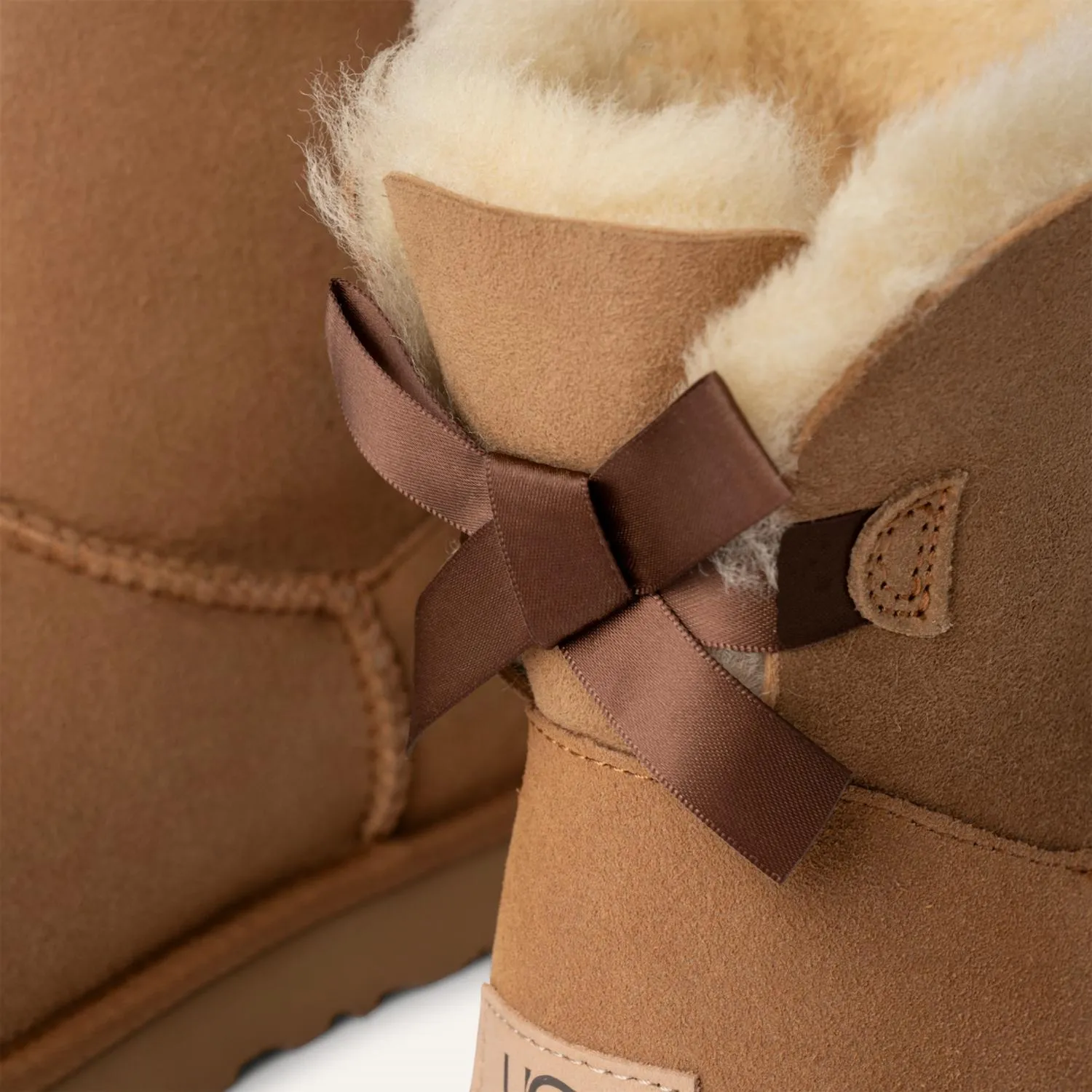Women's Mini Bailey Bow Ii Booties In Chestnut