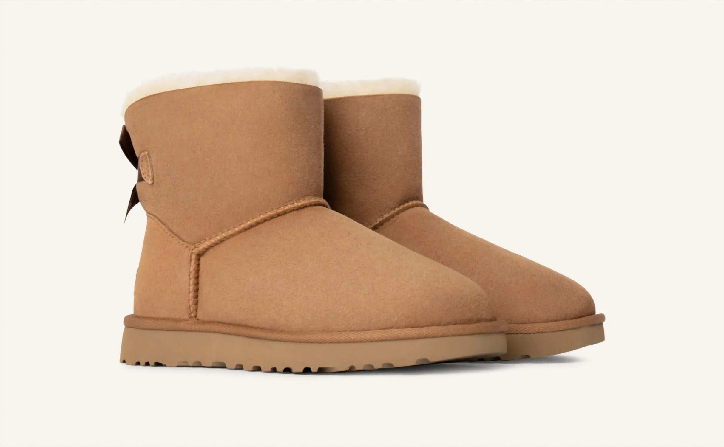 Women's Mini Bailey Bow Ii Booties In Chestnut