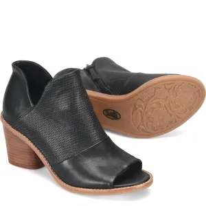 Women's Molly Open Toe Bootie In Black