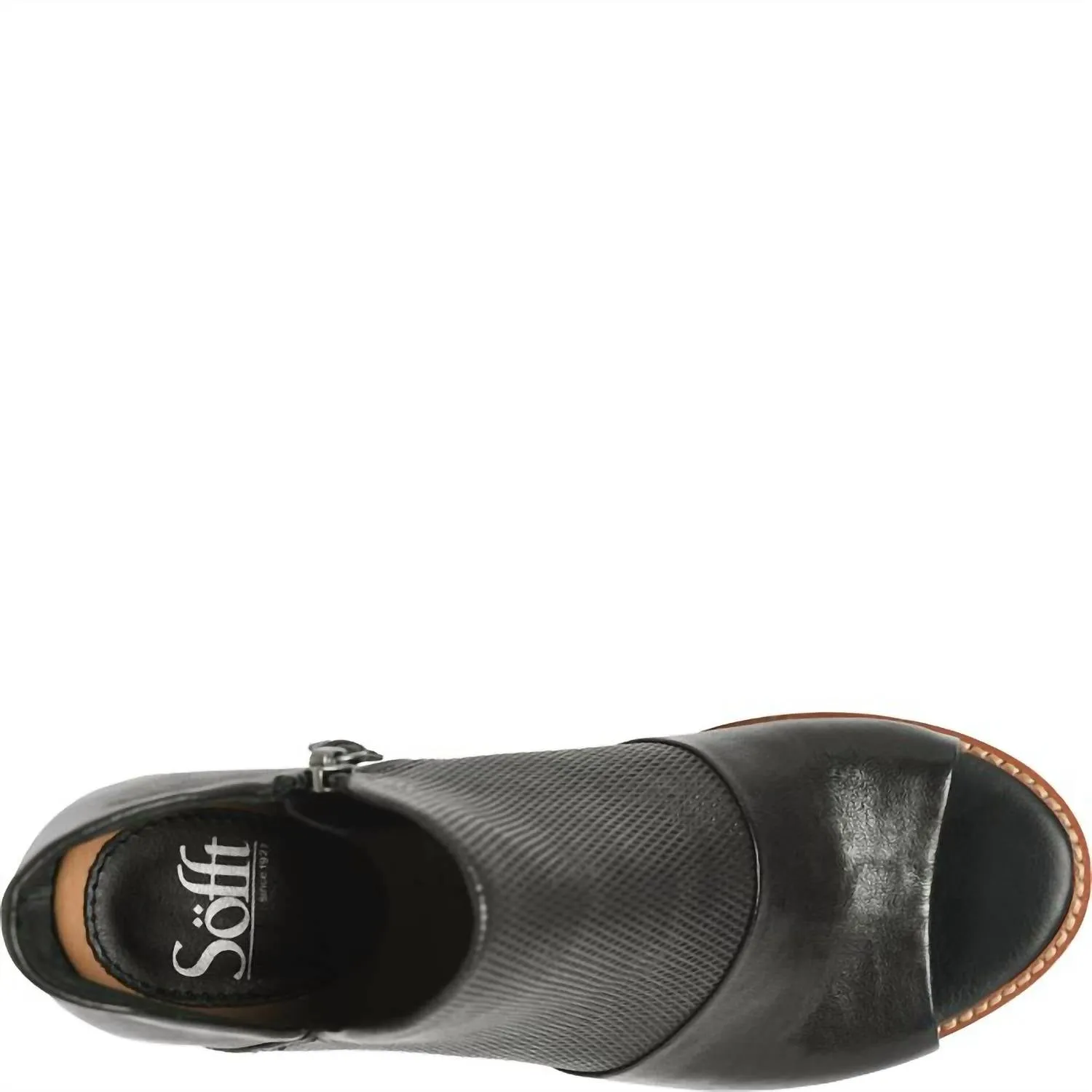 Women's Molly Open Toe Bootie In Black