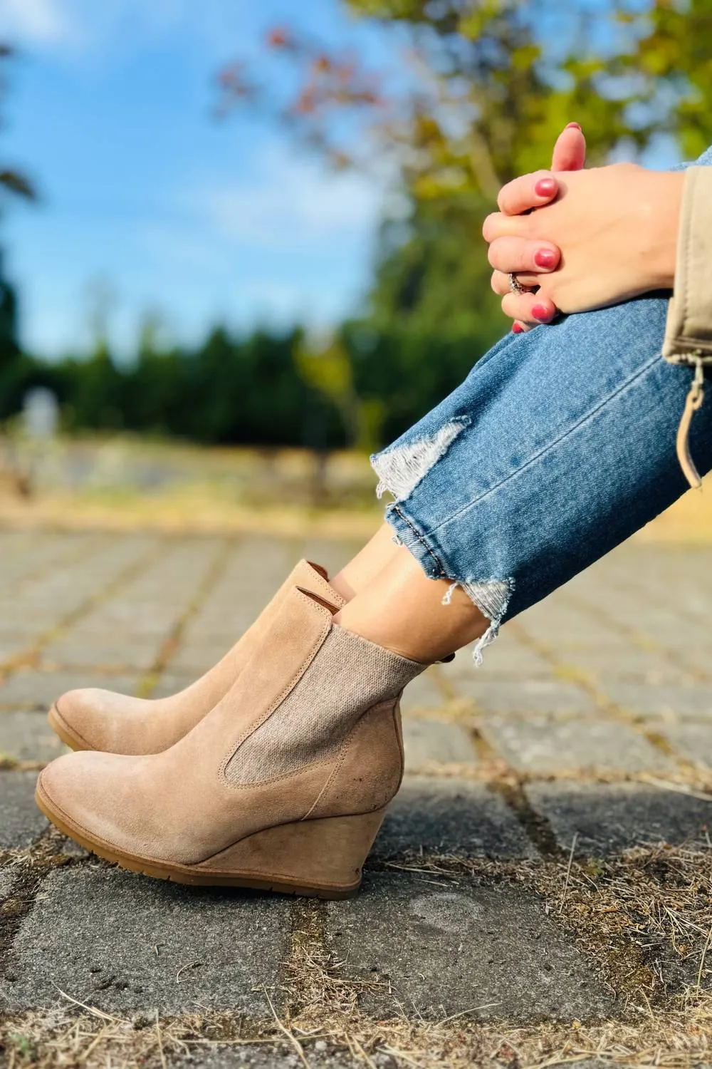 Women's Monica Boot In Barley
