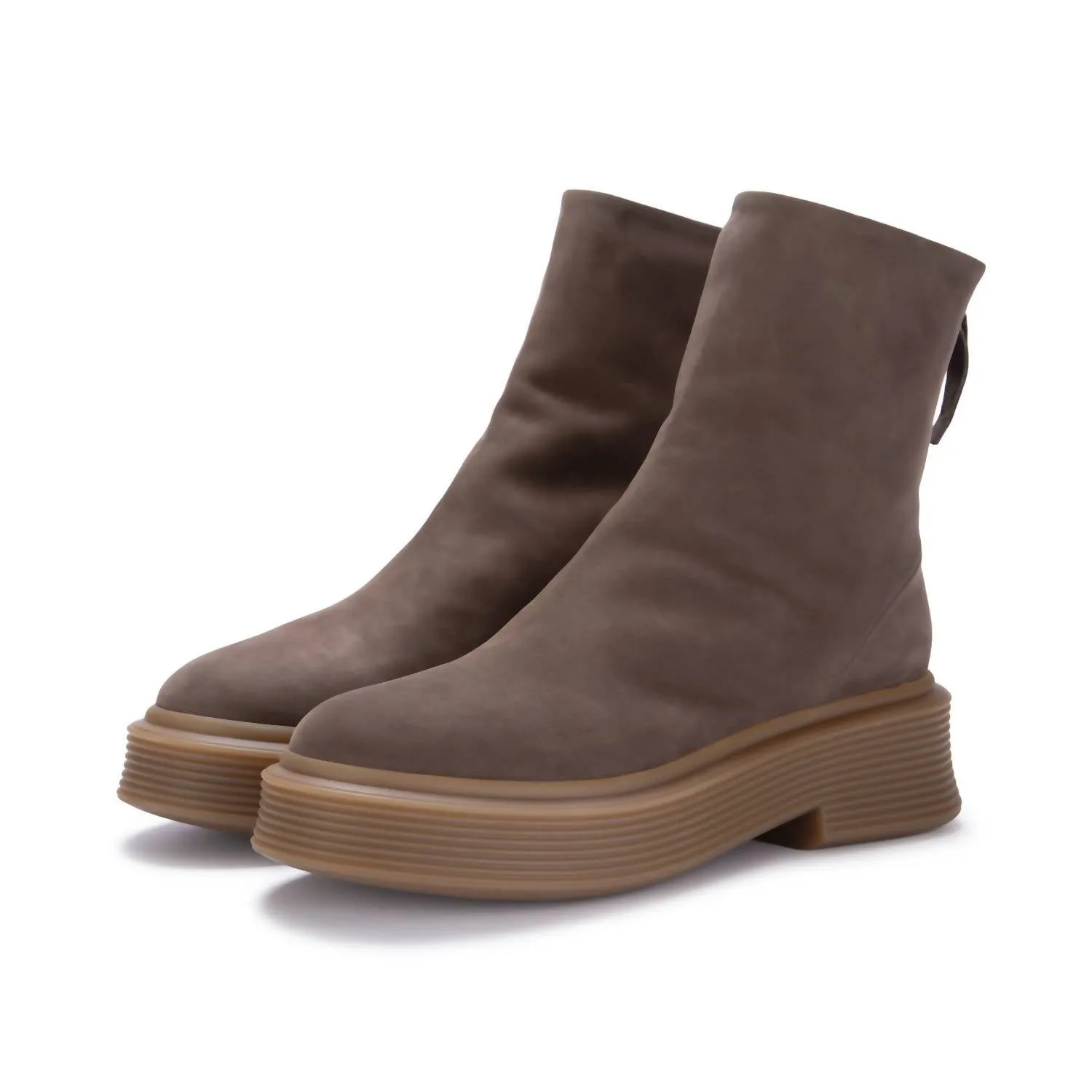 Women's Neta 26 Boot In Nabuk Cioccolato