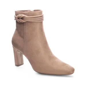Women's Never Ending Suede Bootie In Brown