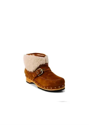 Women's Oak Clog Boot In Vintage Tan