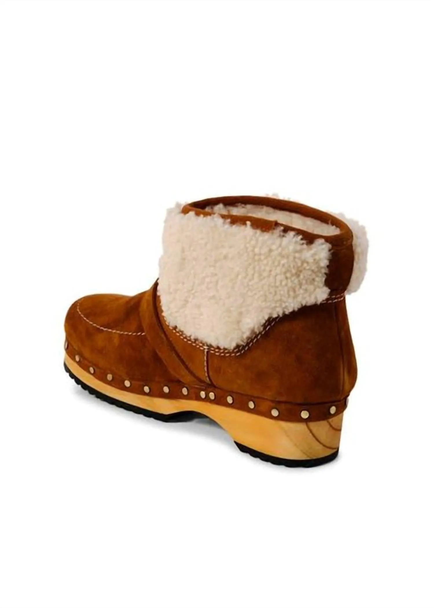 Women's Oak Clog Boot In Vintage Tan