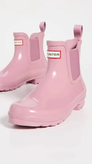 Women's Original Chelsea Gloss Boots In Tufted Purple