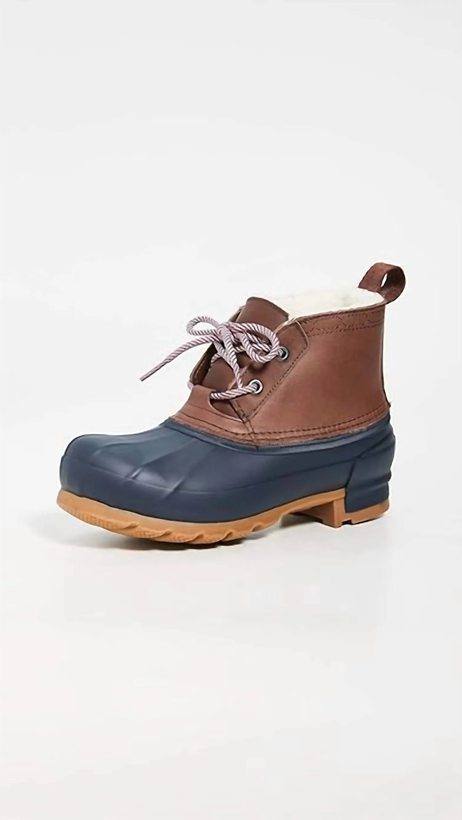 Women's Original Short Insulated Pac Boots In Burnt Sienna/navy