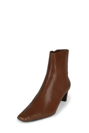 Women's Outwest Ankle Boots In Dark Tan