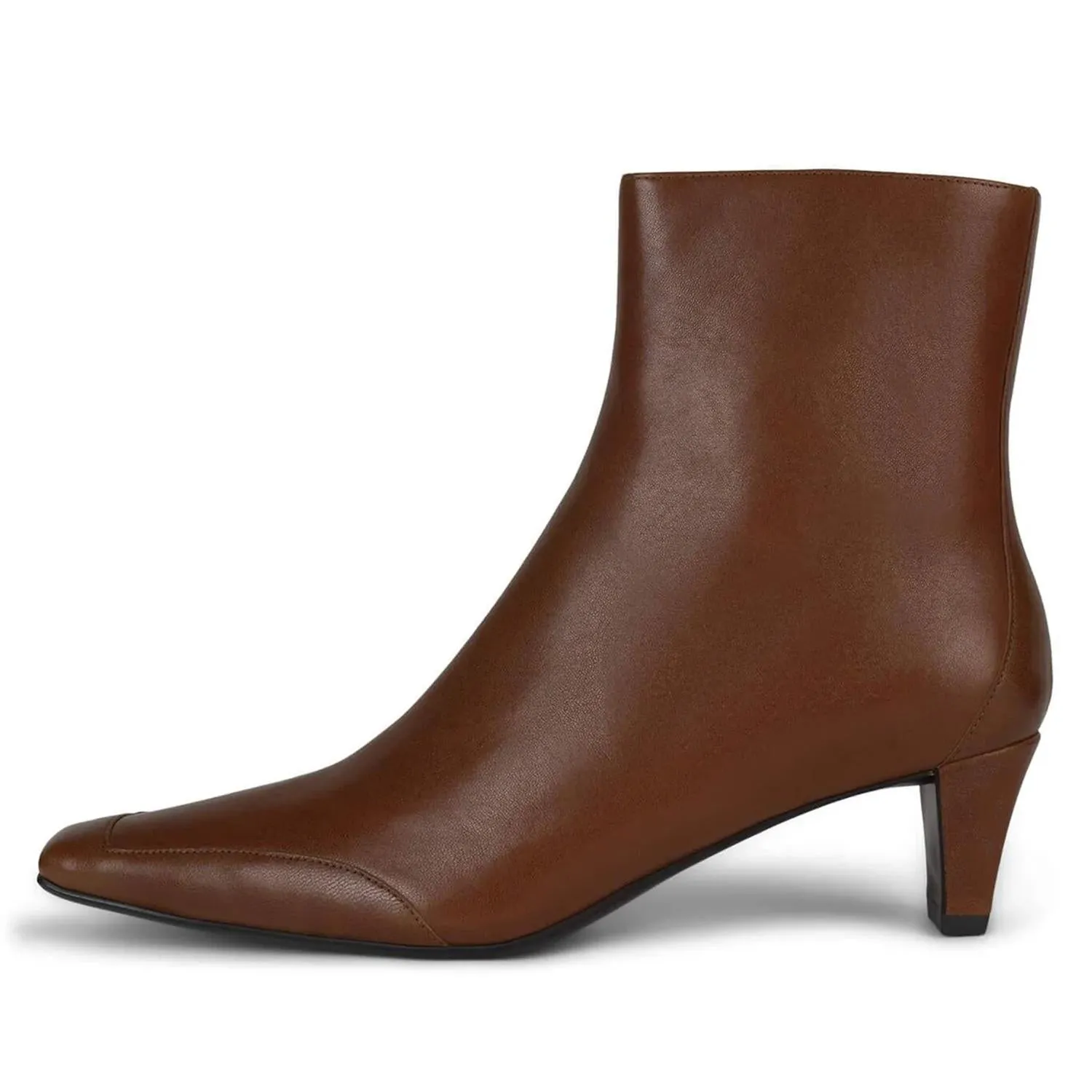 Women's Outwest Ankle Boots In Dark Tan