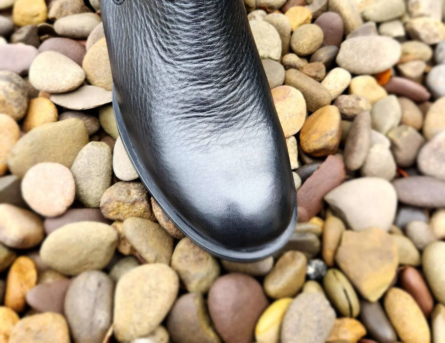 Women's Pamela Booties In Black Leather