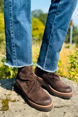 Women's Pecola Bootie In Dark Brown
