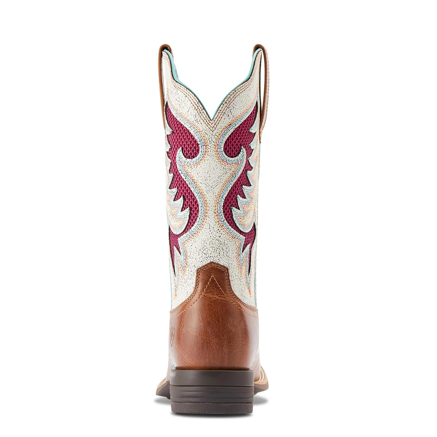 Women's Pinto Venttek 360 Western Boot In Dark Tan/distressed White
