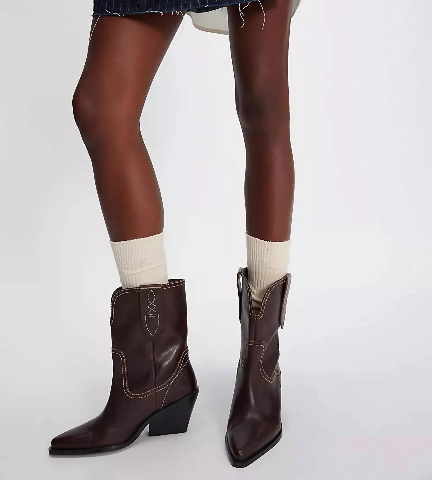 Women's Pitchfork Point Western Boots In Fudgesicle