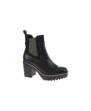 Women's Platform Ankle Boots In Black