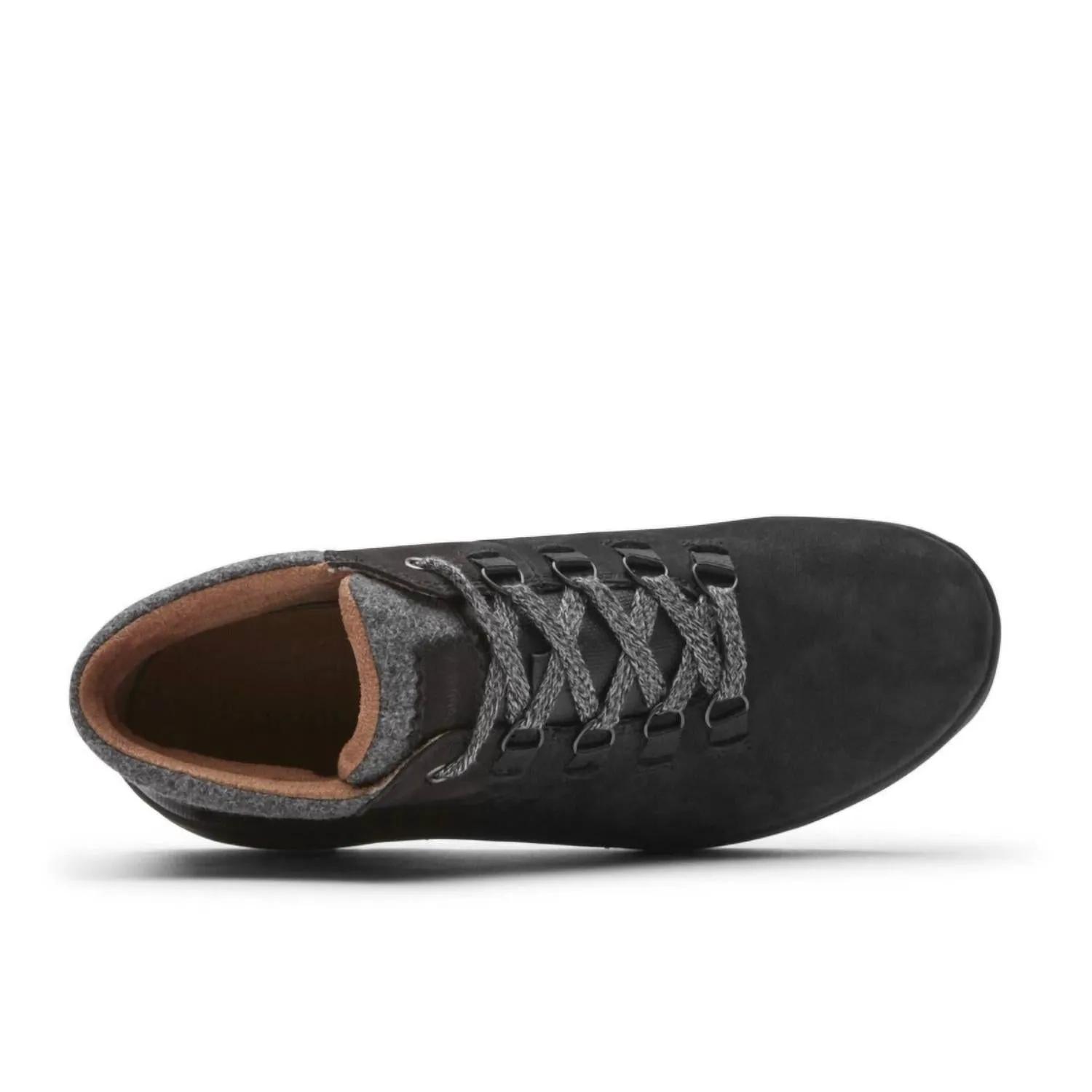 Women's Pyper Hiker Boot - Wide In Black Nubuck