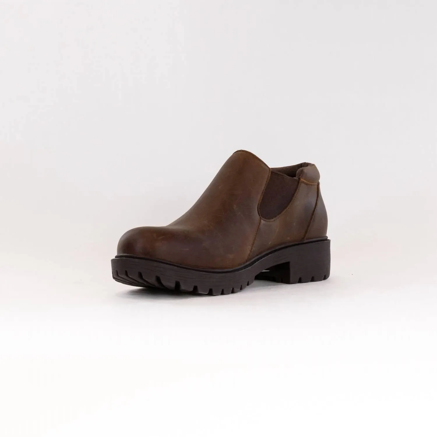 Women's Ramona Leather Ankle Boots In Oiled Brown
