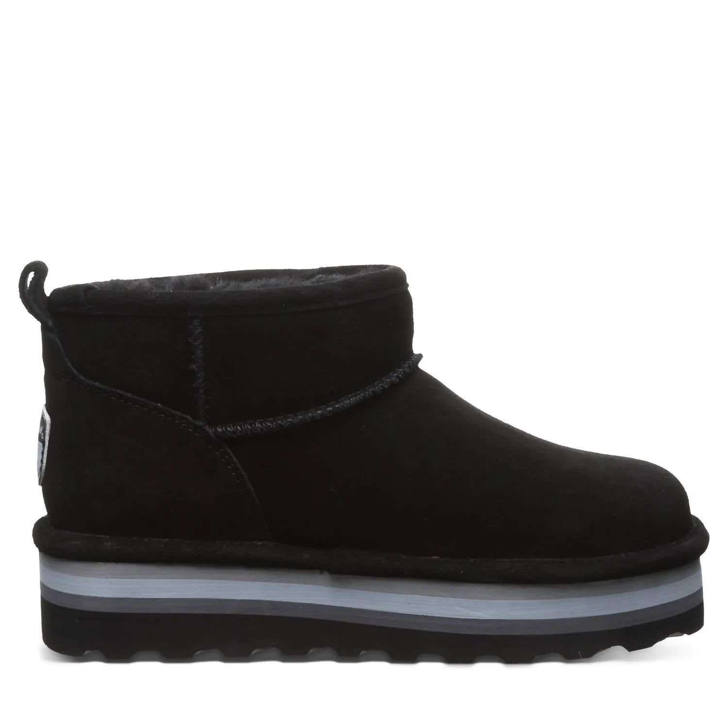 Women's Retro Shorty Boot In Black