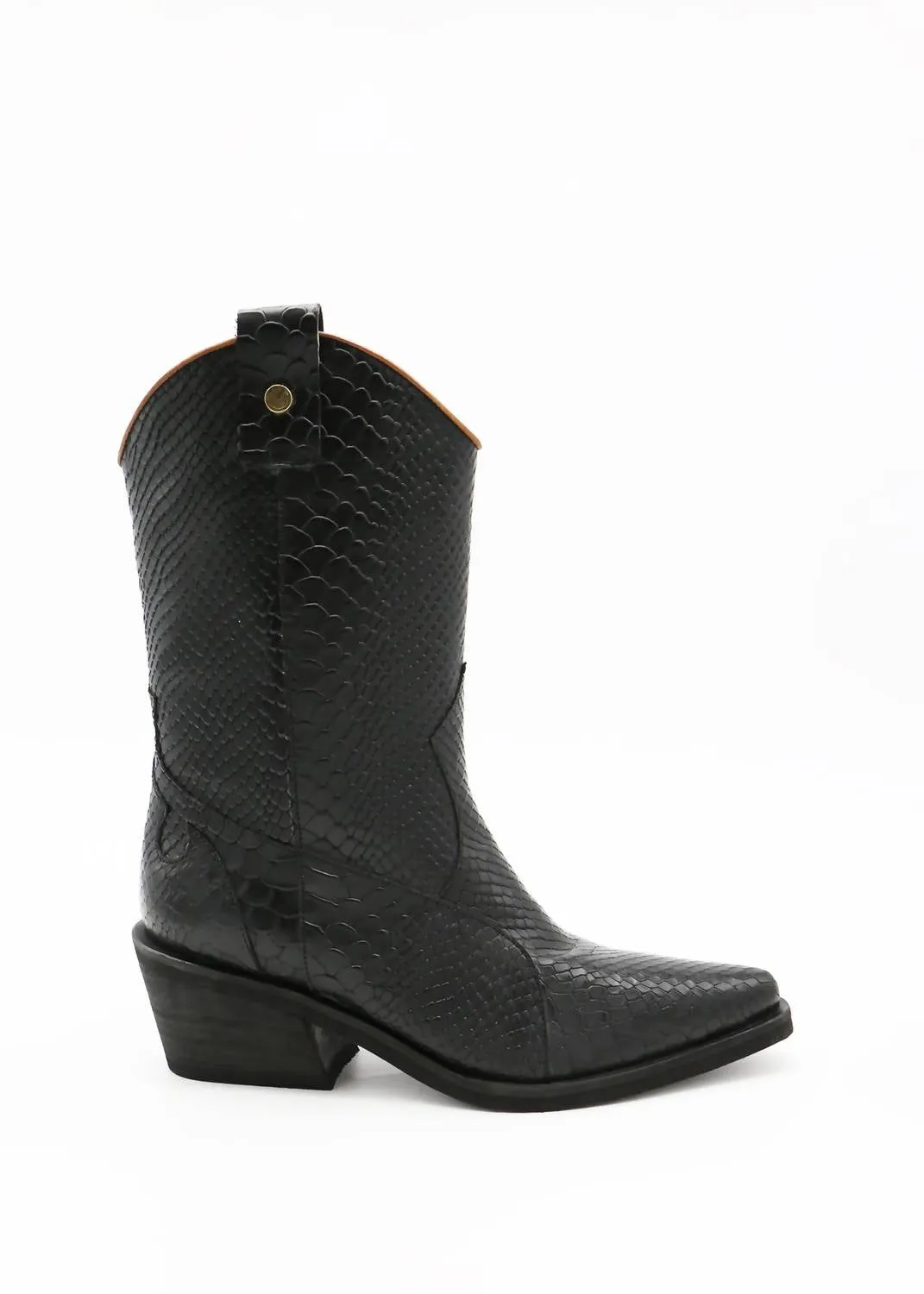 Women's Royal Western Boot In Black
