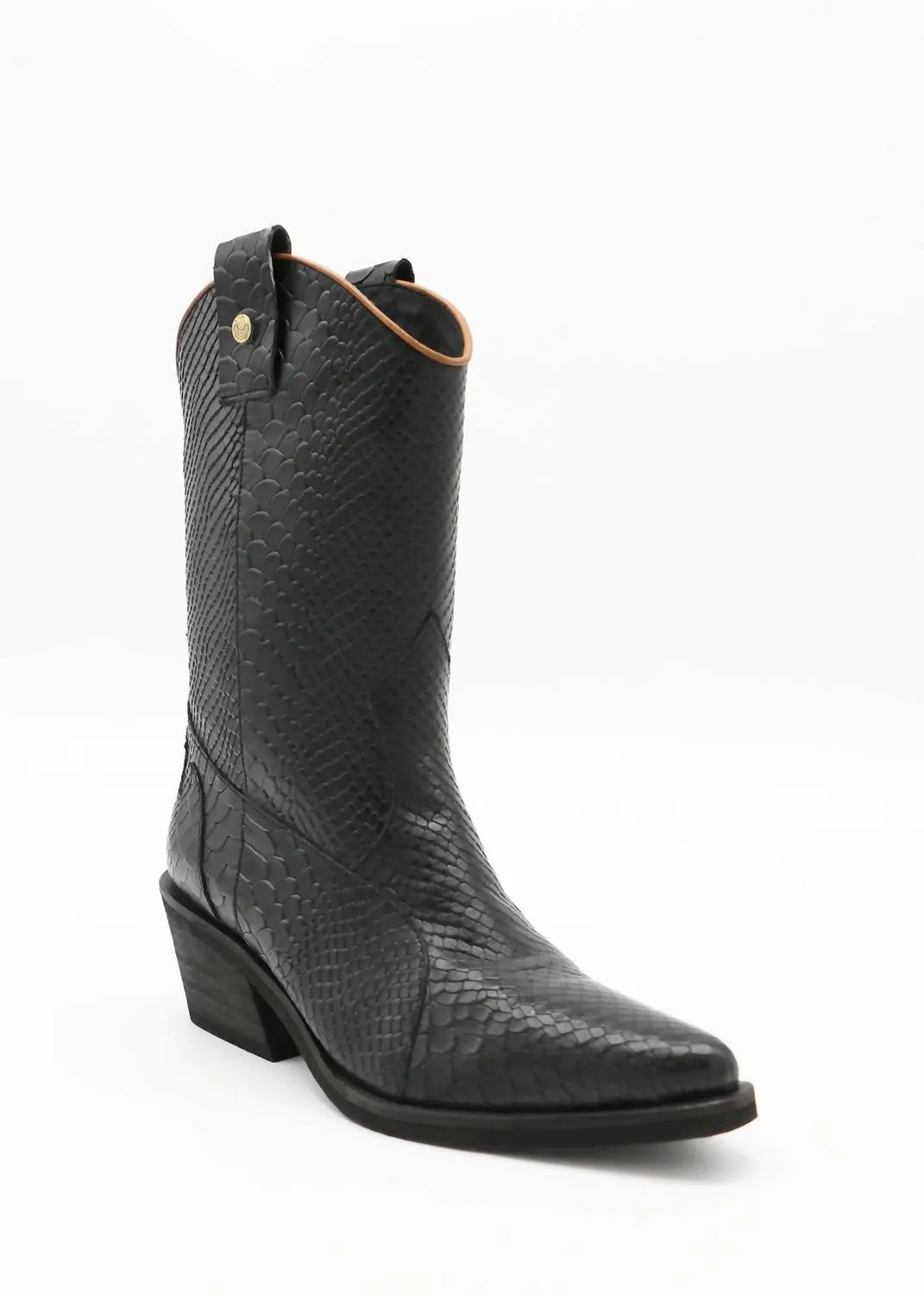 Women's Royal Western Boot In Black