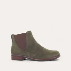 Women's Ruzgar Booties - Medium In Oily Olive