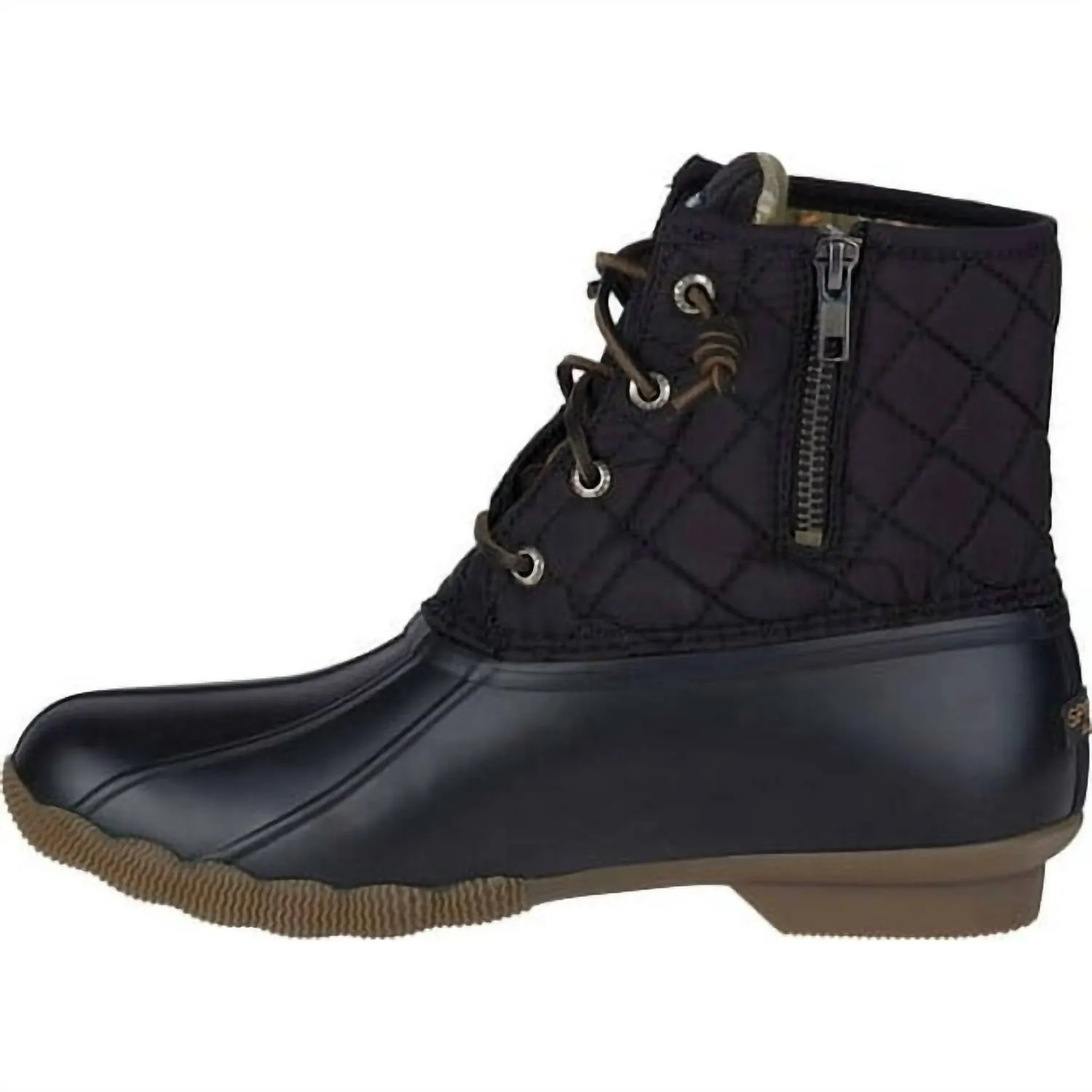 Women's Saltwater Quilted Nylon Boot In Black