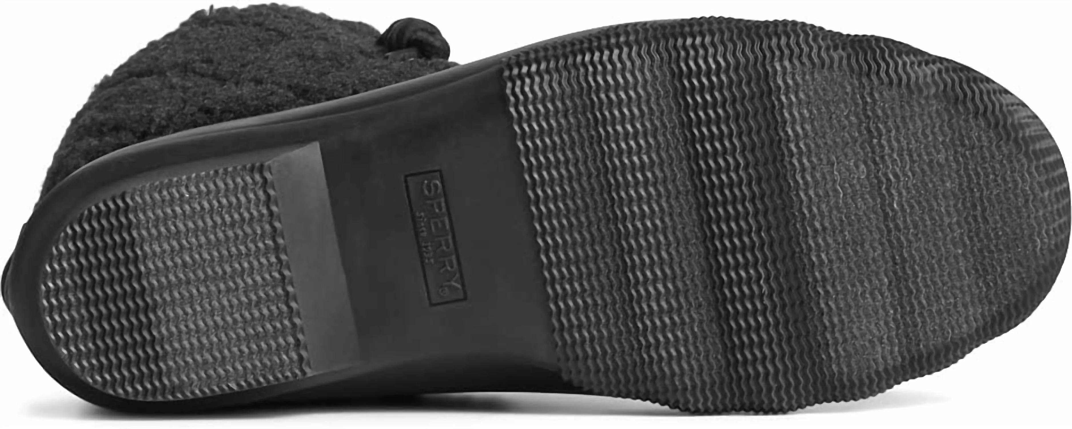 Women's Saltwater Sherpa Bootie In Black