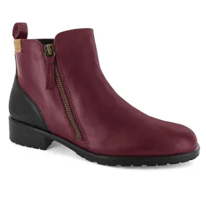 Women's Sandringham Boots - Wide In Merlot