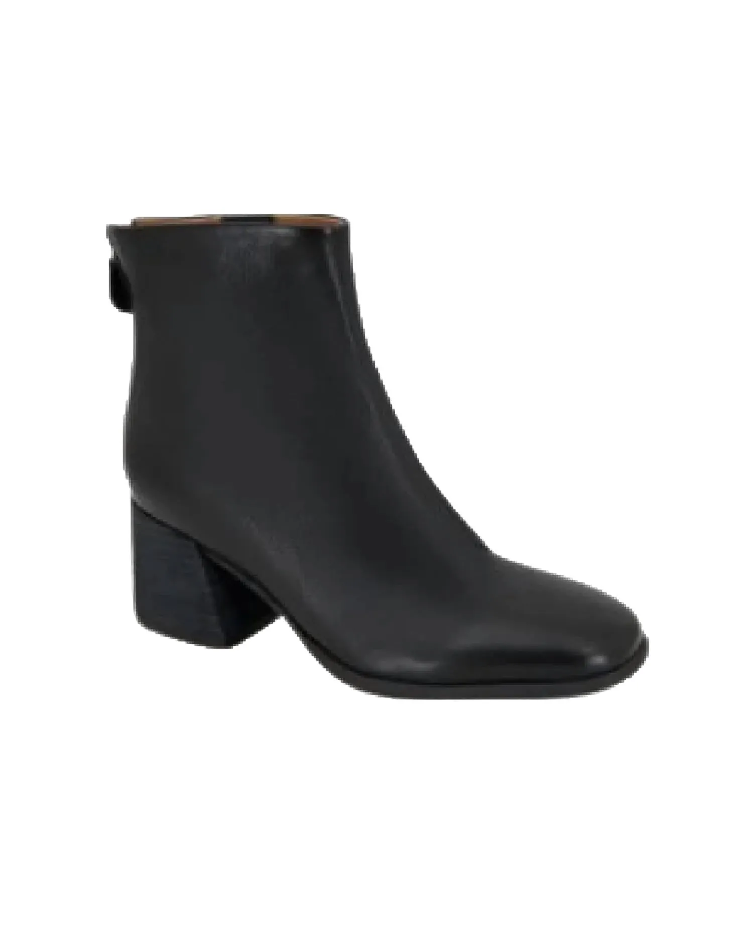 Women's Sandryn Leather Zip Bootie In Black