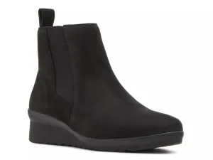 Women's Shaya Ankle Boot In Black Nubuck