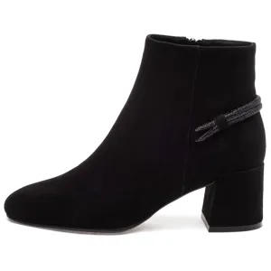 Women's Shermy Bootie In Black Suede