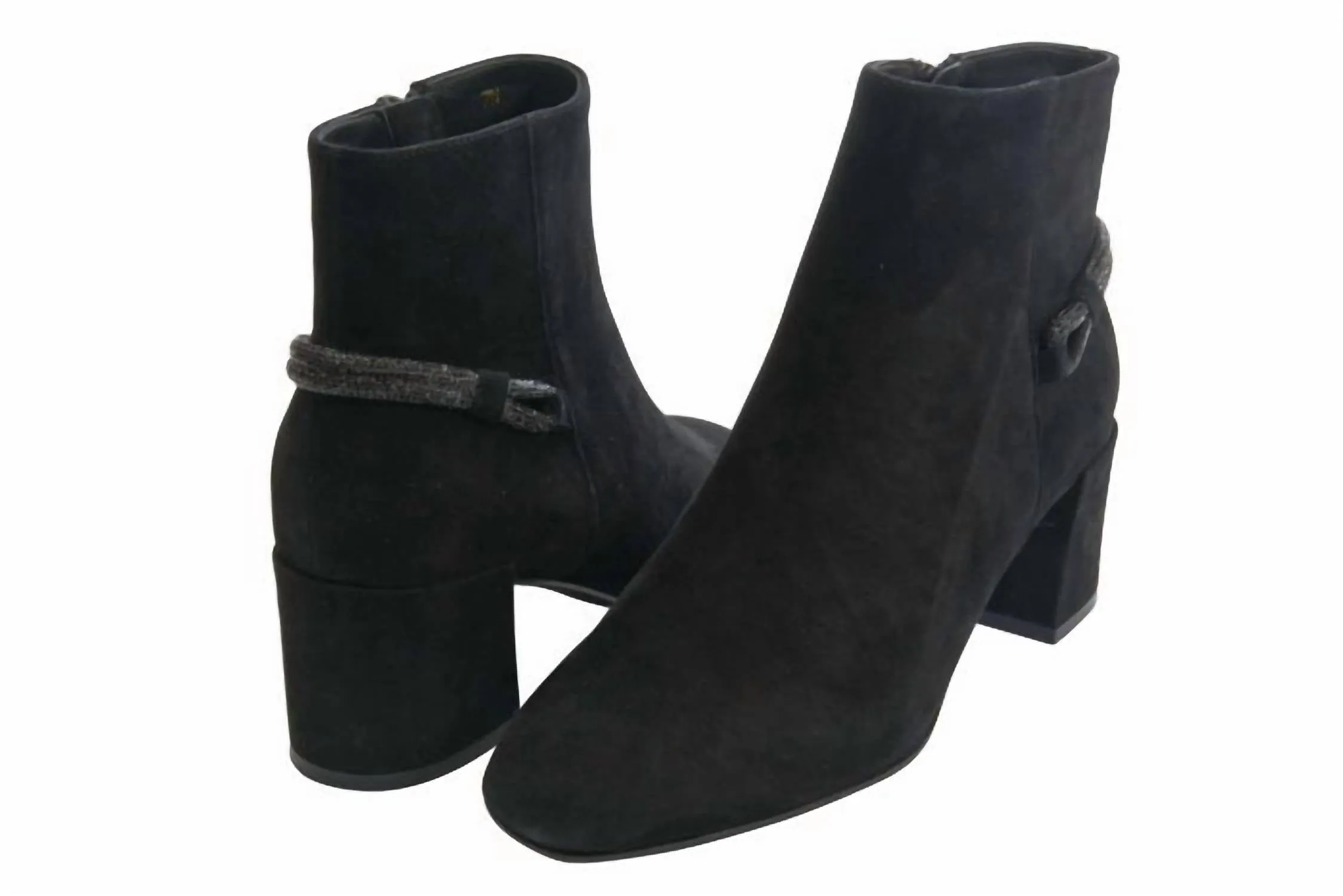 Women's Shermy Bootie In Black Suede