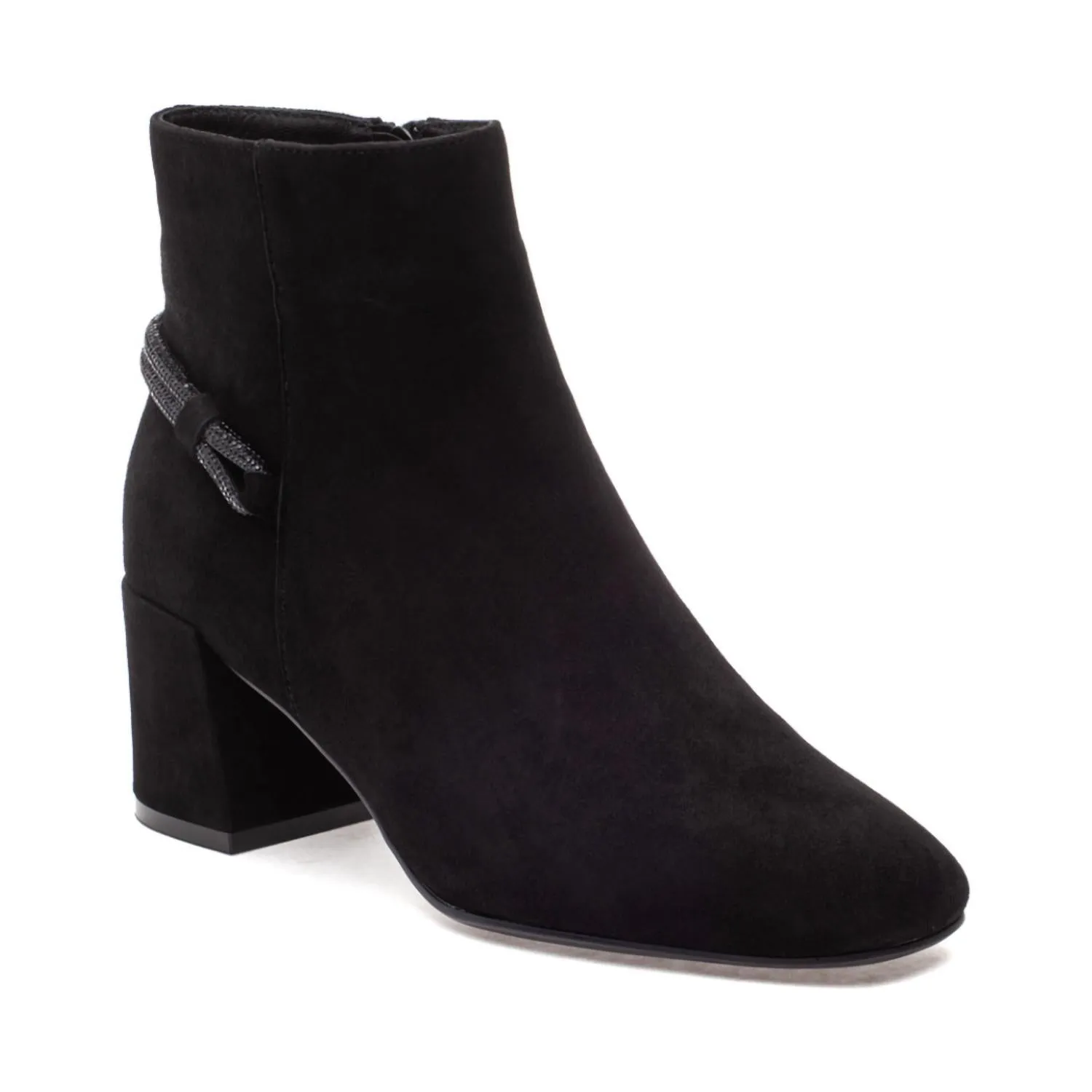 Women's Shermy Bootie In Black Suede