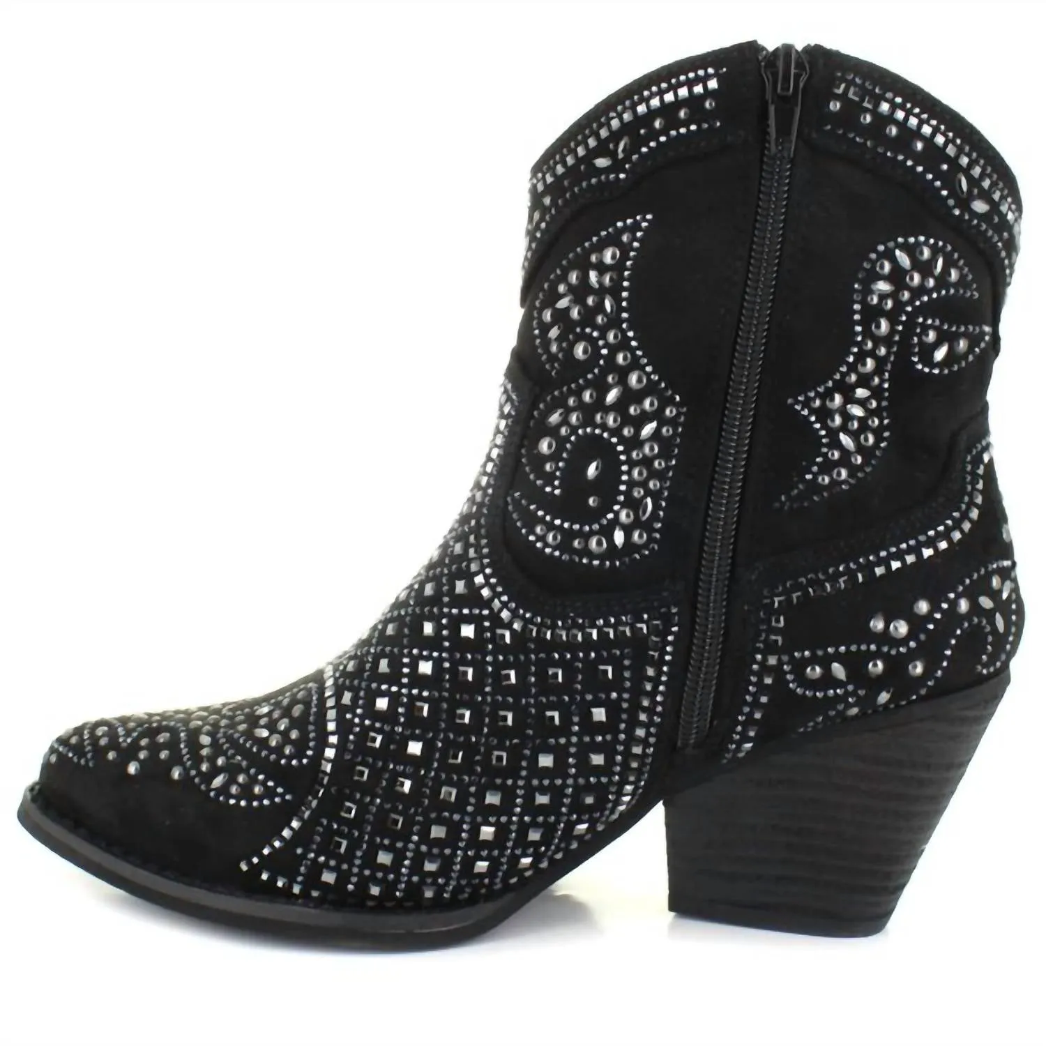 Women's Show Stopper Bling Boot In Black