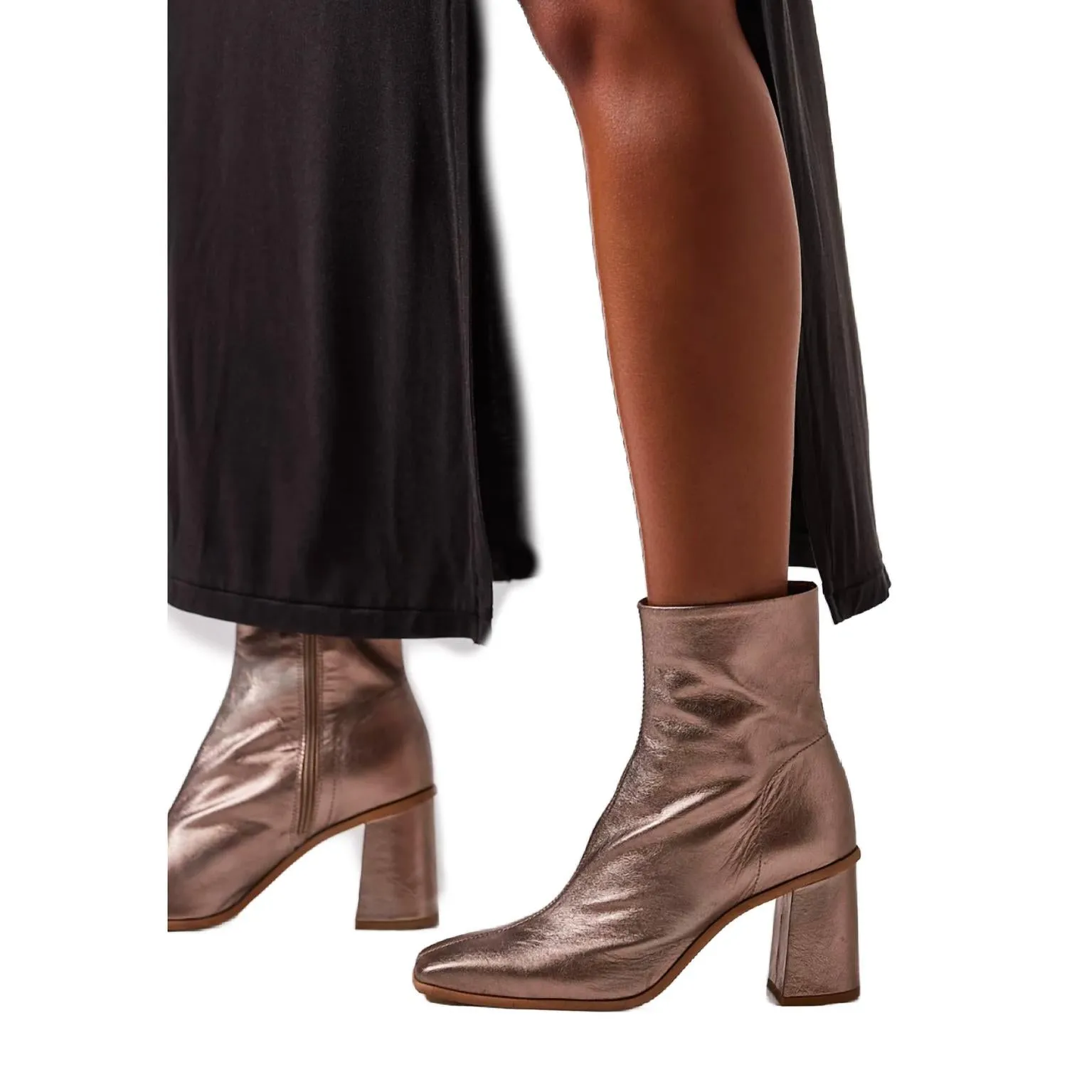 Women's Sienna Ankle Boot In Bronze