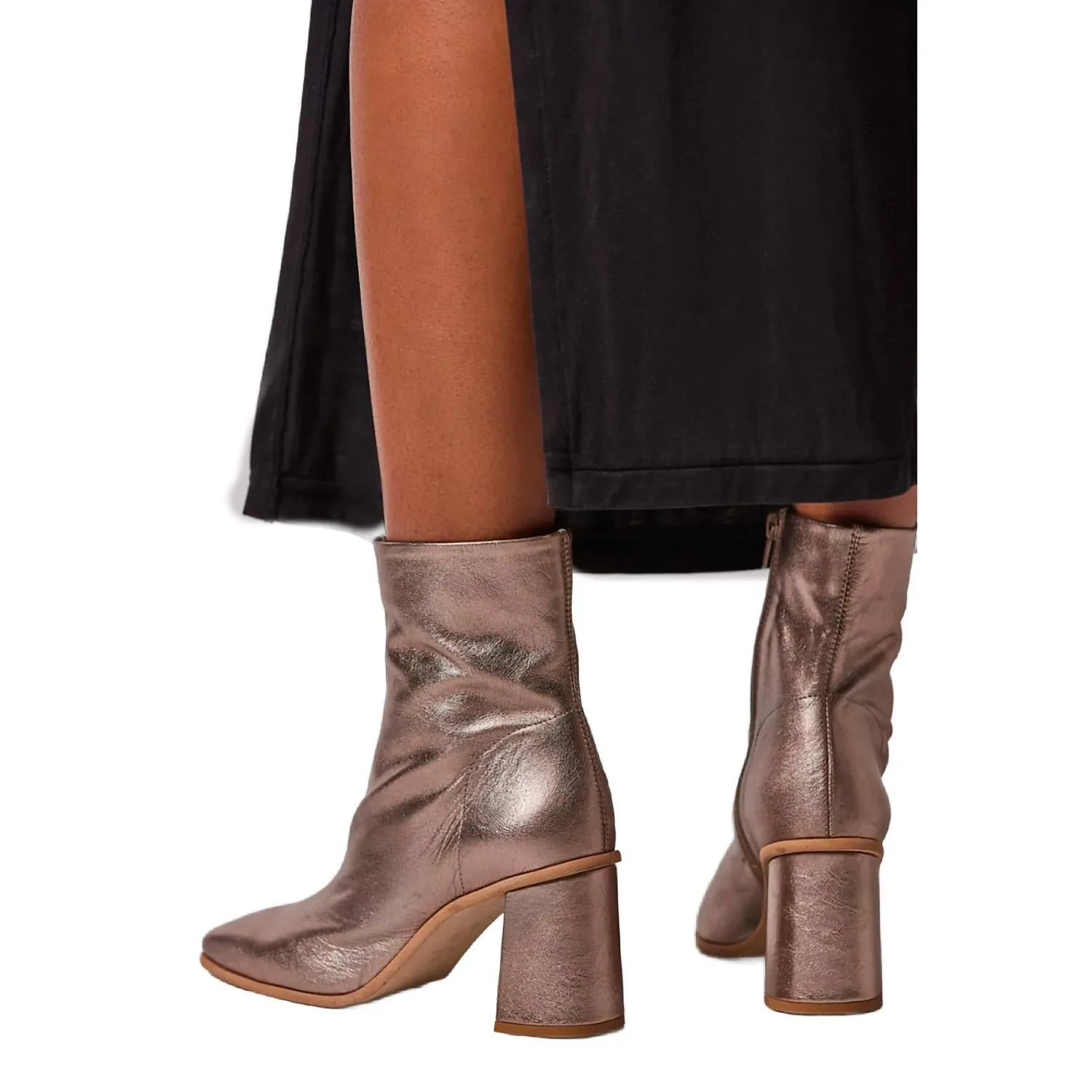 Women's Sienna Ankle Boot In Bronze