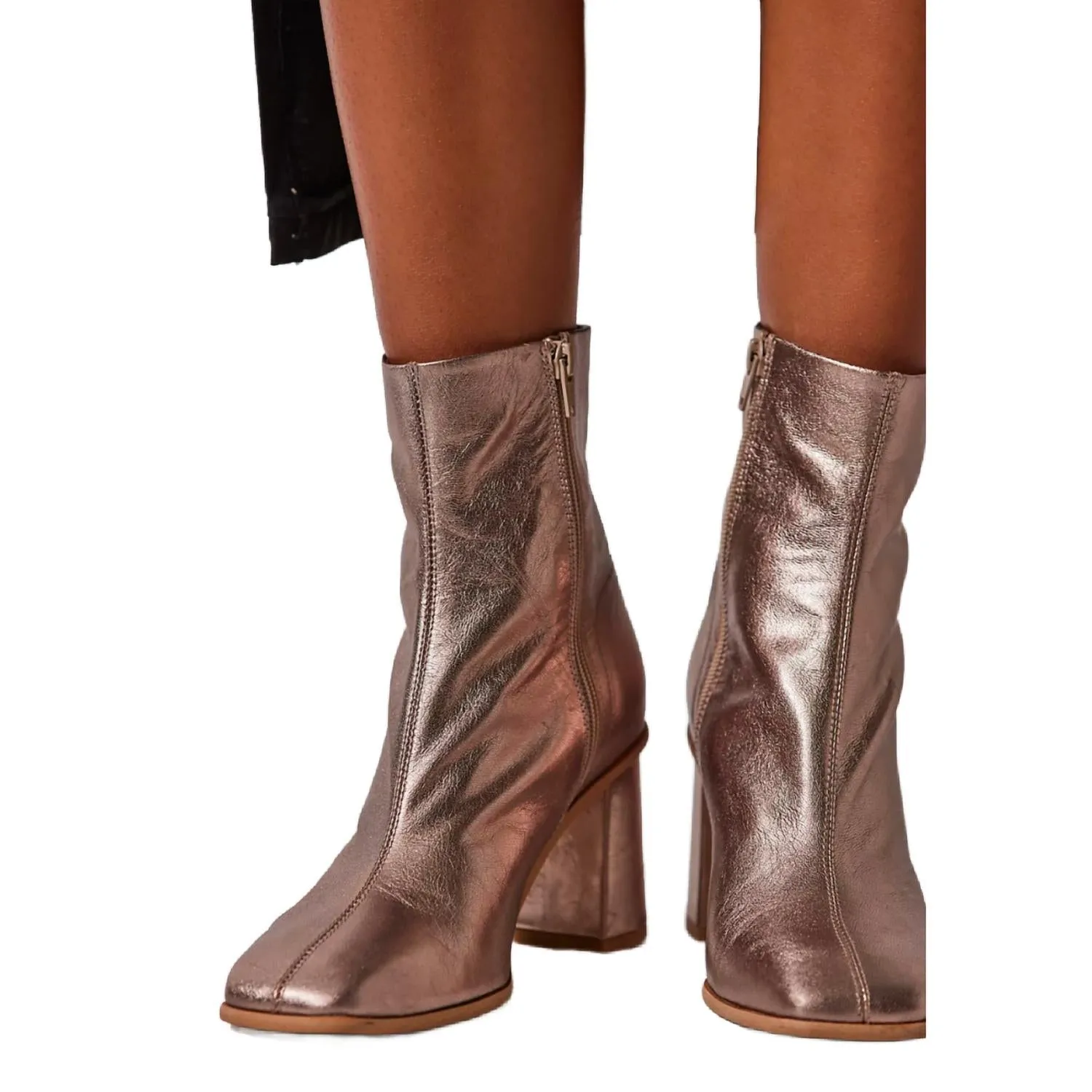 Women's Sienna Ankle Boot In Bronze