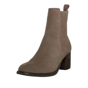 Women's Sonali Ankle Boot In Dark Taupe Suede