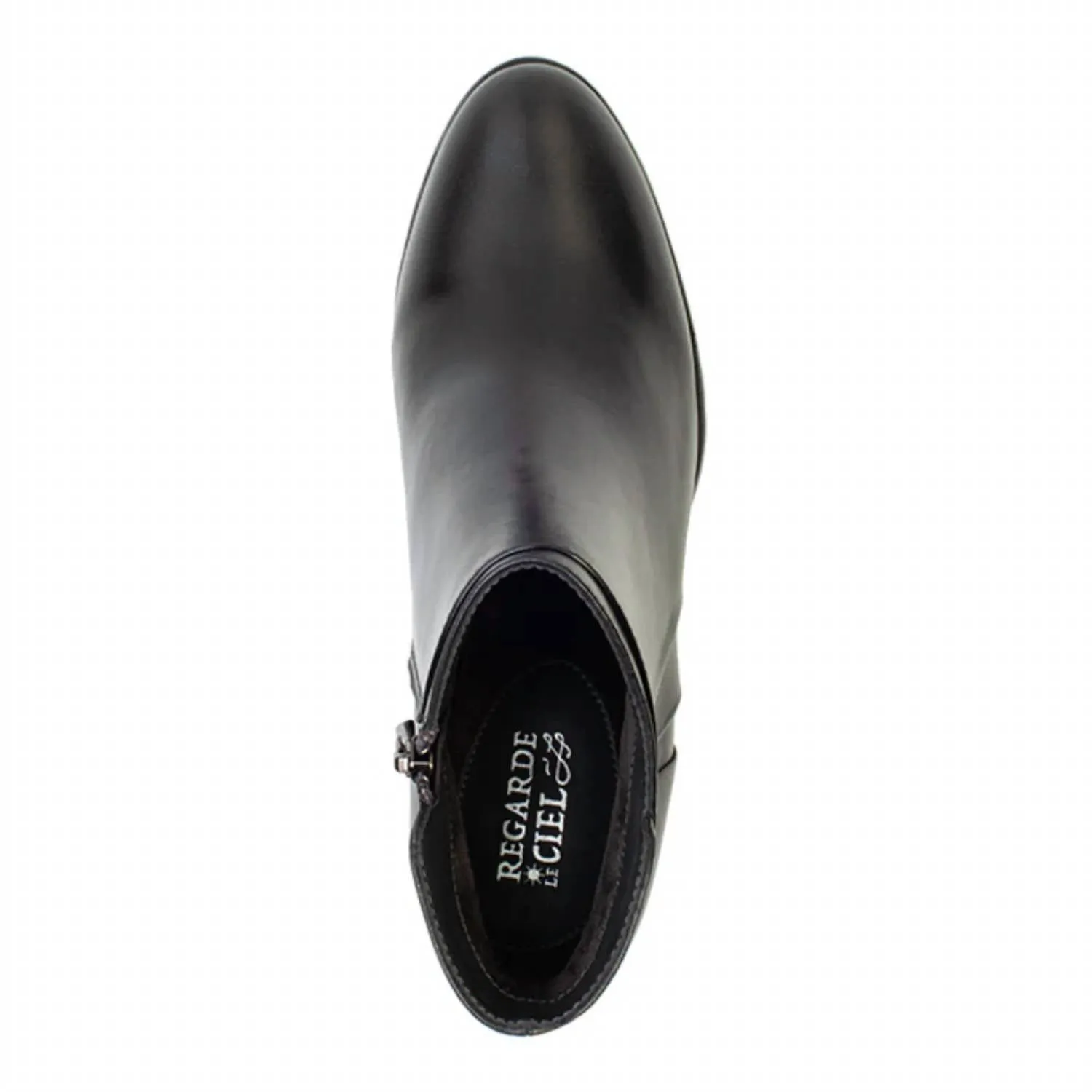 Women's Sonia 137 Glove Leather Bootie In Black/navy/piombo