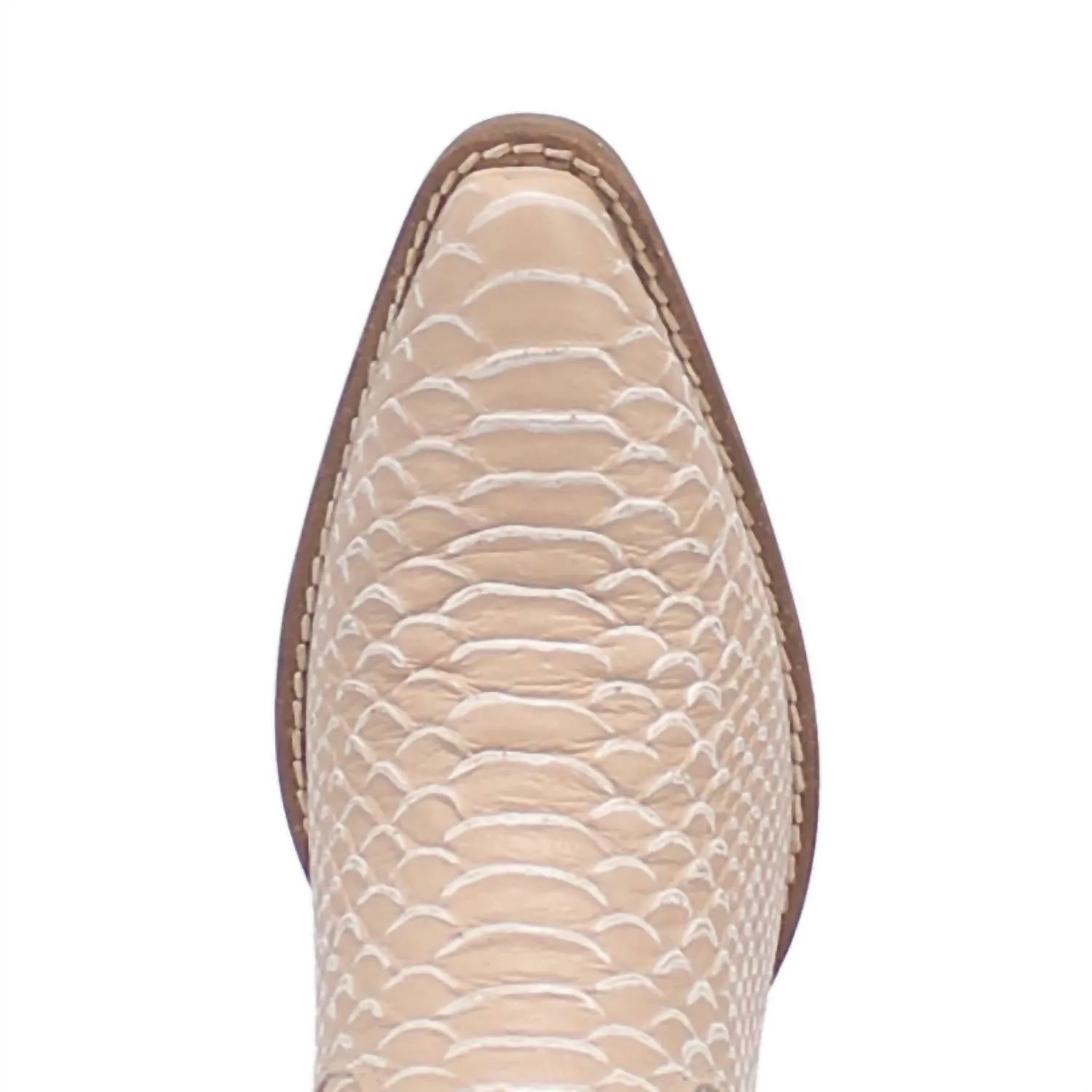 Women's Sorta Sweet Genuine Leather Bootie In Sand