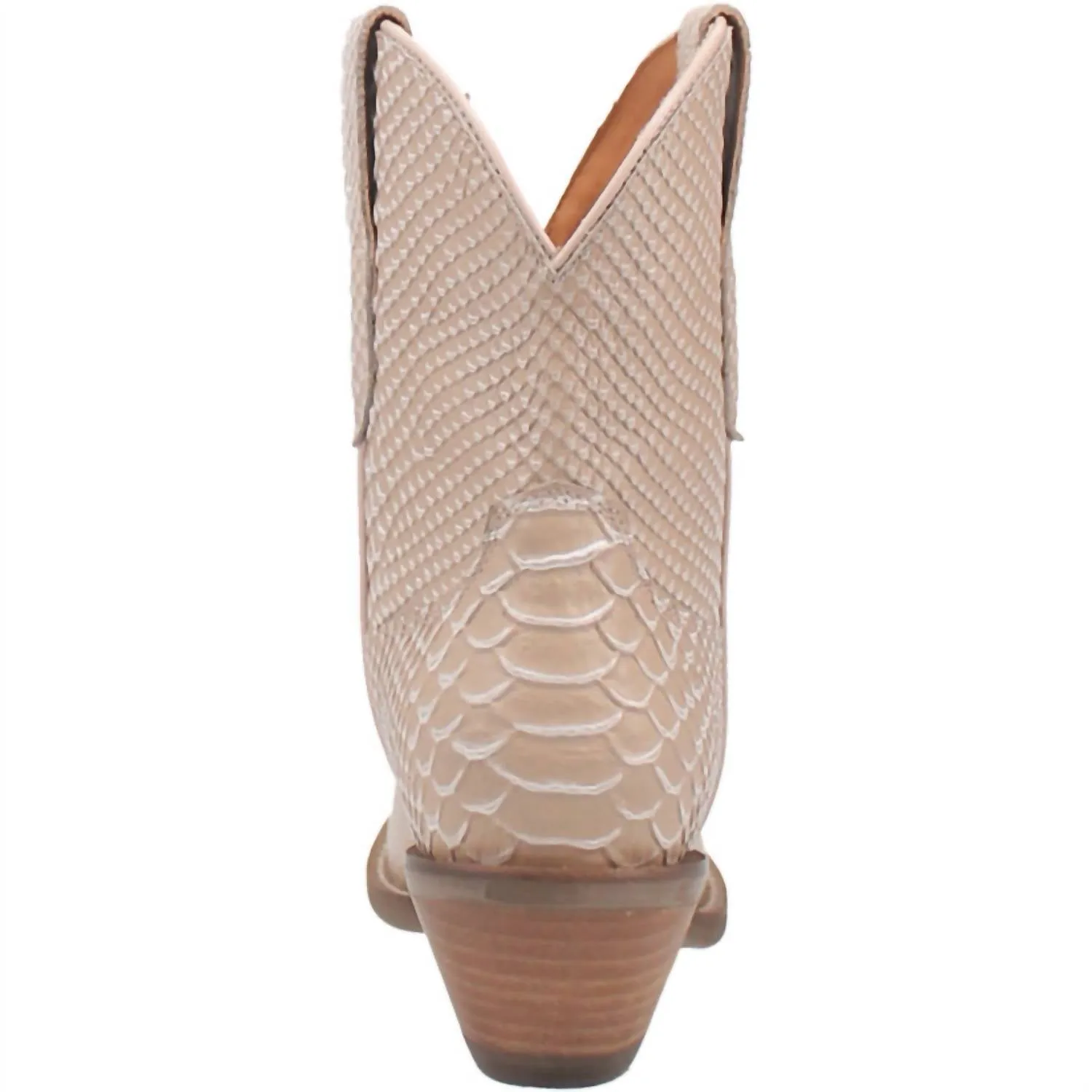 Women's Sorta Sweet Genuine Leather Bootie In Sand