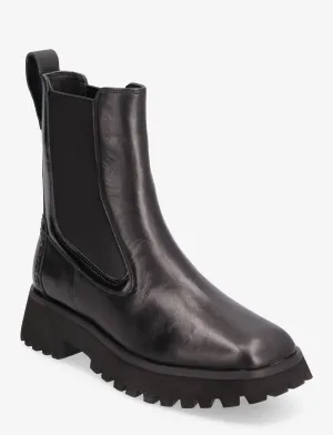 WomenS Stayso Rise Boots In Black Leather