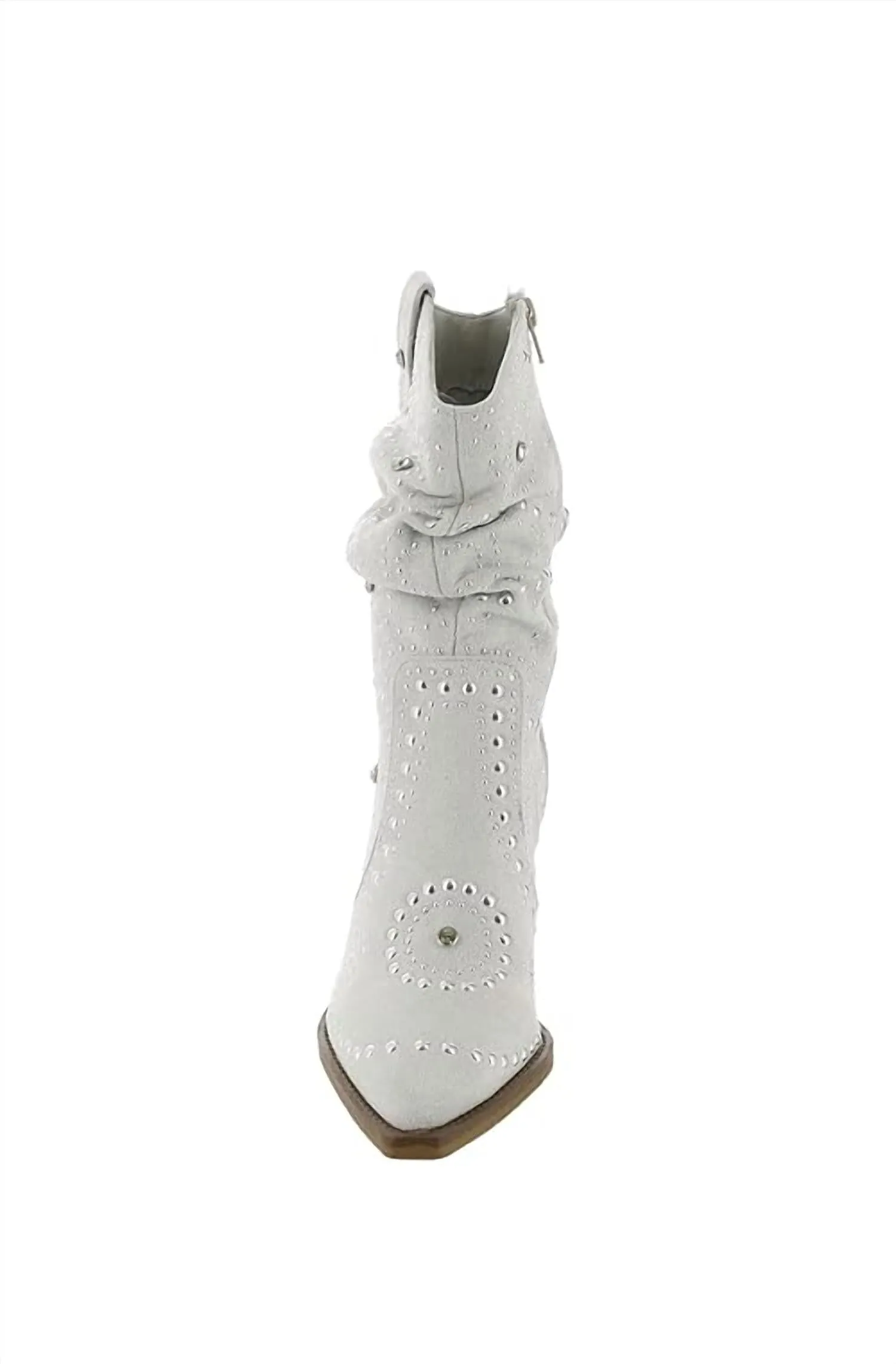 Women's Stellar Studded Boot In Cream