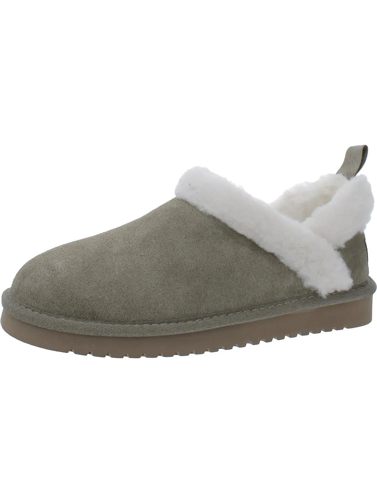 Womens Suede Cozy Booties