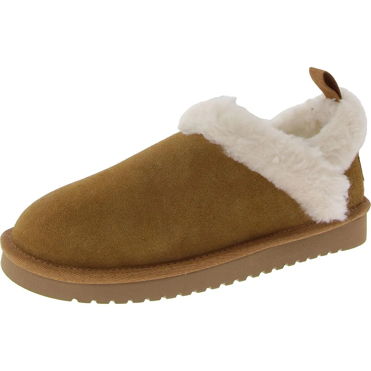 Womens Suede Cozy Booties