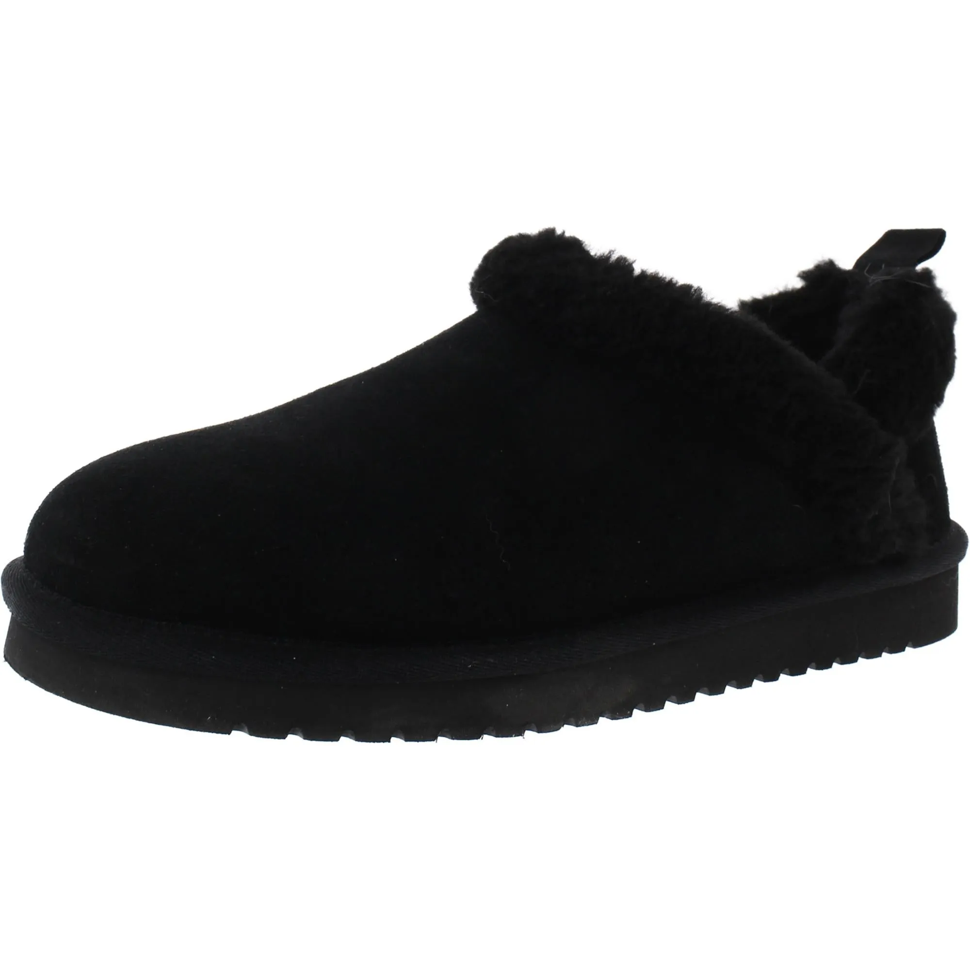 Womens Suede Cozy Booties
