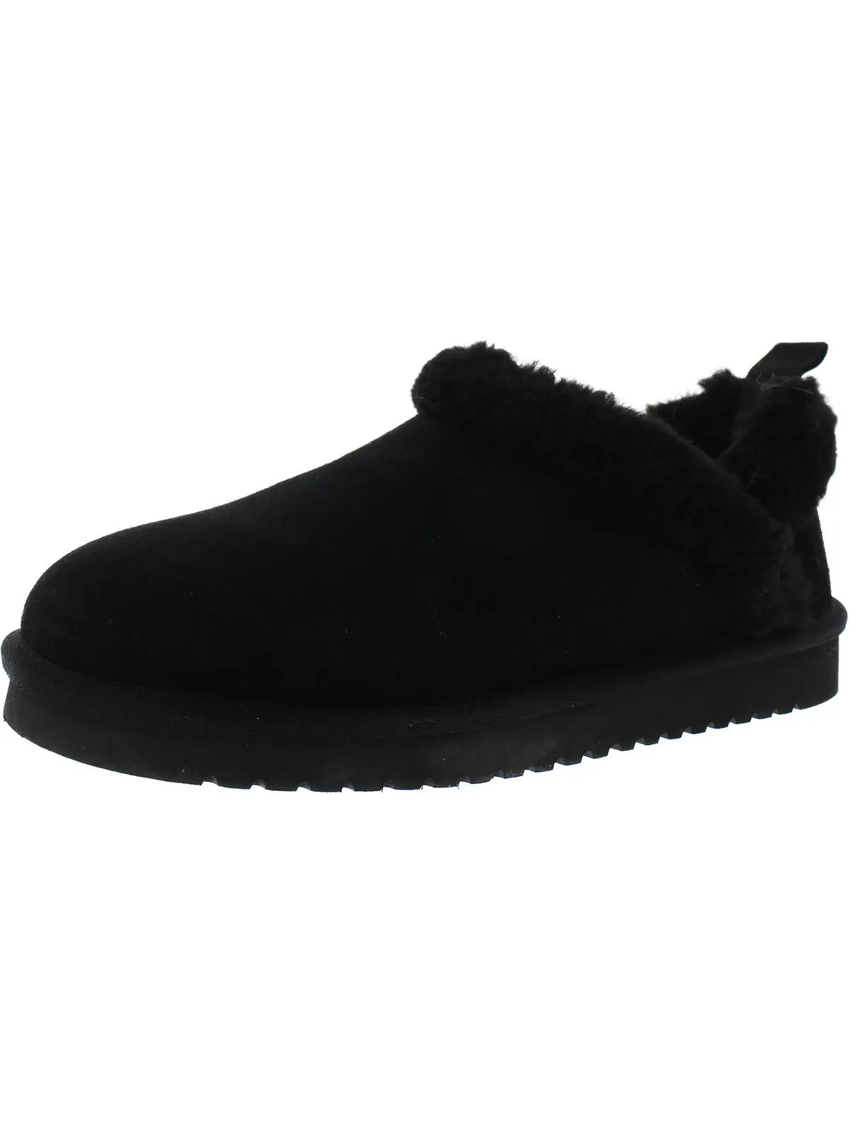 Womens Suede Cozy Booties