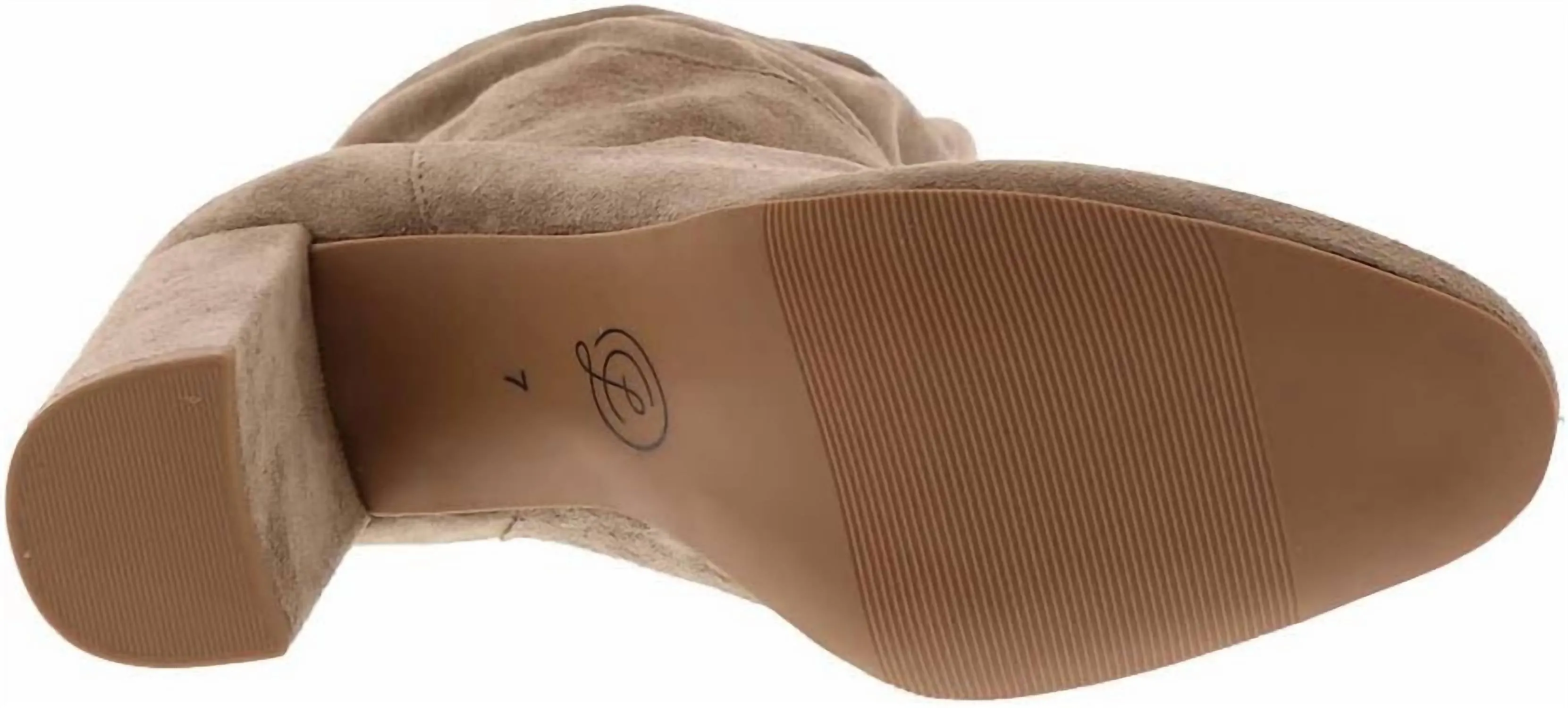 Women's Suede Leather Kipper Bootie In Taupe