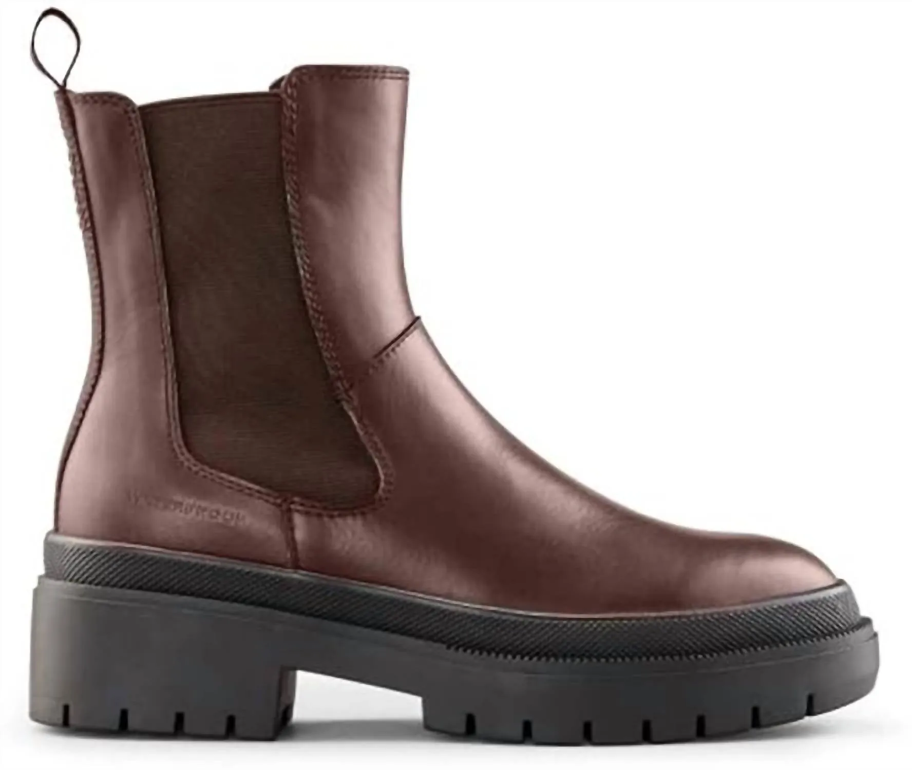Women's Swinton Leather Pull On Chelsea Boots In Brown