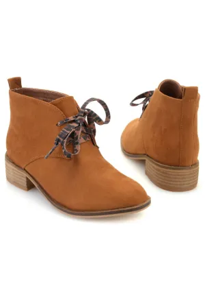 Women's Totes Booties In Copper/cognac